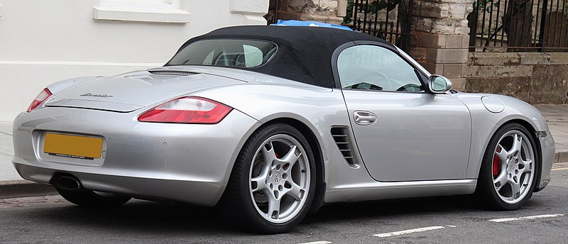 File:2006 Porsche Boxster 2.7 Rear.jpg