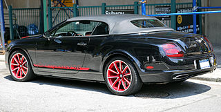 2012 Bentley Continental Supersports ISR convertible rear