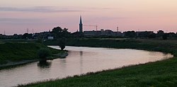 Meuse river near Maaseik