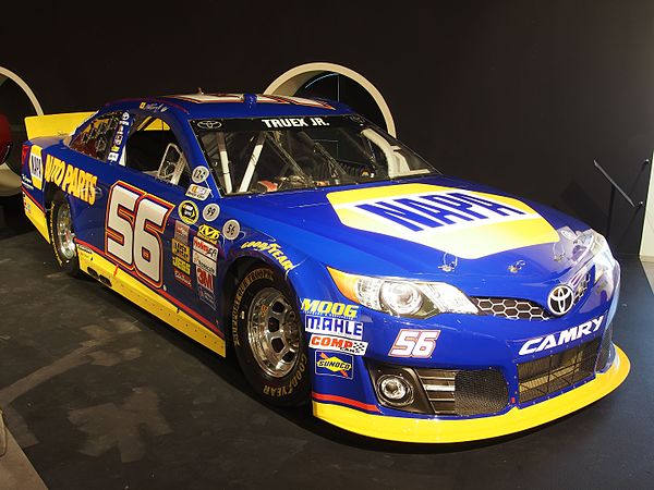 The NAPA-sponsored No. 56 car of Martin Truex Jr.