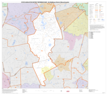 Map of Massachusetts House of Representatives' 5th Middlesex district, 2013. Based on the 2010 United States census. 2013 map 5th Middlesex district Massachusetts House of Representatives DC10SLDL25122 001.png