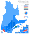 2022 Québec General Election Map
