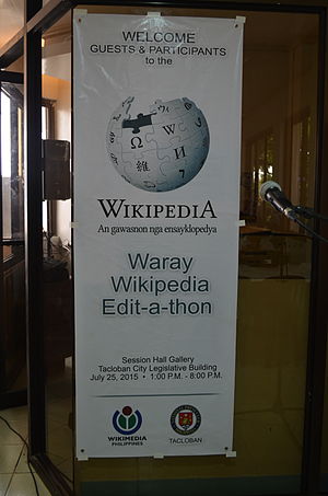 2nd Waray Wikipedia Edit-a-thon 01.JPG