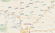 308th Wing Titan II Missile Sites 308th SMW Titan II Missile Sites.png