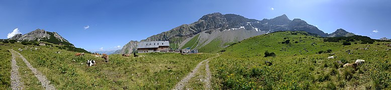 360° Grad Oberzalimalpe, Panorama