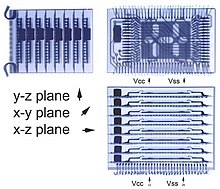 Figure 2: Radiography, showing three orthogonal views of the part, reveals internal construction of the module. 3D NASA 2.jpg