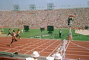 400 meter track at the 1984 Summer Olympics