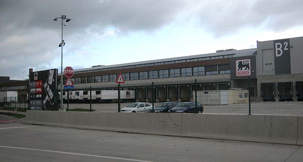 Delhaize distribution centre in Zellik