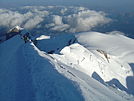 Descente du mont Blanc par la voie normale