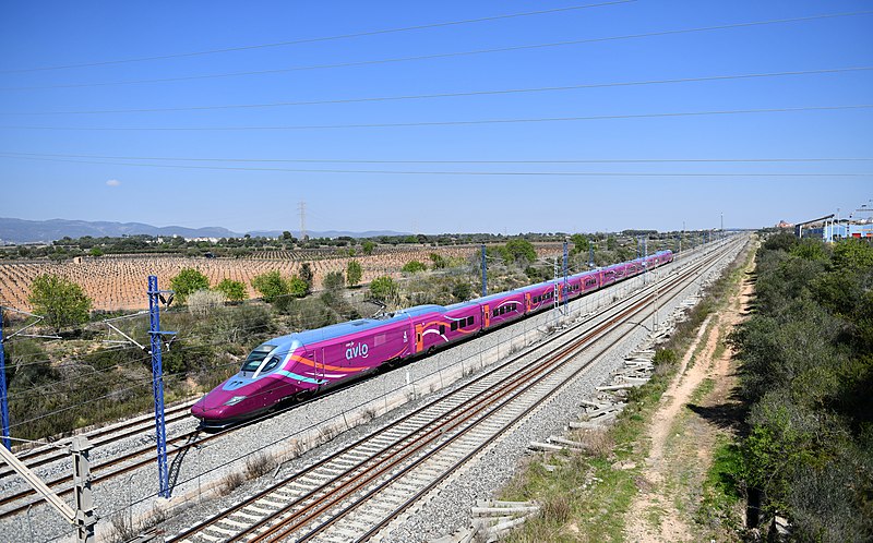 Компания Avlo запустит новый поезд между Мадридом и Валенсией с ценой билетов от 7 евро