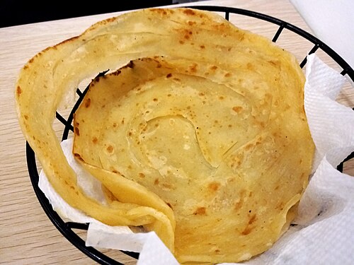 A piece of Chapati