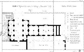 Map in 1857, Digot and Chatelain