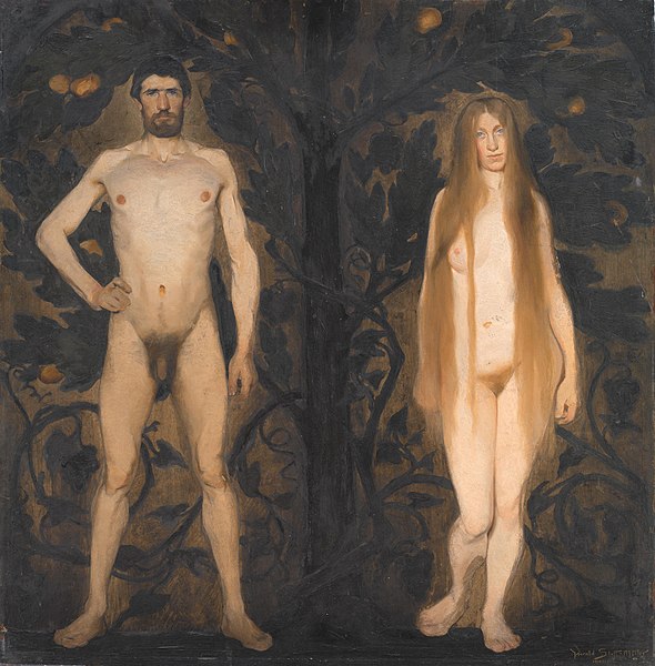 File:Adam and Eve by Harald Slott-Moller - Statens Museum for Kunst - DSC08287.JPG