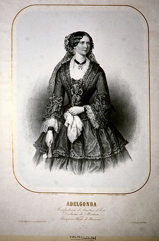 <span class="mw-page-title-main">Princess Adelgunde of Bavaria</span> Duchess consort of Modena and Reggio