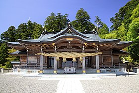 Akihasanhongu Akiha Jinja Shrine Kamisha - Honden, Tenryu Ward Hamamatsu 2012.jpg