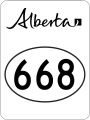 File:Alberta Highway 668.svg