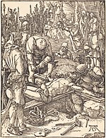 Albrecht Dürer, Christ Nailed to the Cross, probably c. 1509-1510, NGA 6773.jpg