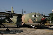 Former Thai Air Force G.222 in an aviation museum Alenia G-222, Thailand - Air Force AN1642285.jpg