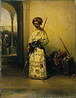 Alexandre-Gabriel Decamps (1803-1860) - Visirin vartijan sotilas - P304 - The Wallace Collection.jpg