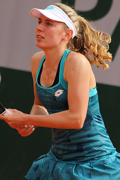 Alexandrova at the 2019 French Open