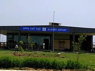 <span class="mw-page-title-main">Aligarh Airport</span> Domestic airport in Aligarh, Uttar Pradesh, India