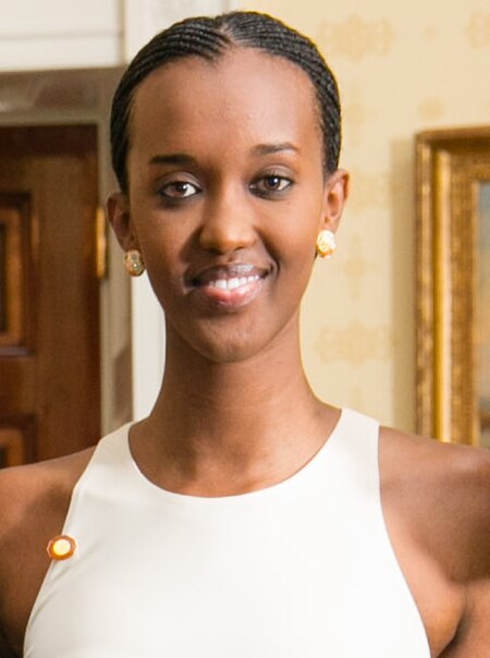 Ange Kagame, daughter of Paul Kagame