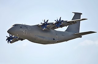 <span class="mw-page-title-main">Antonov An-70</span> Ukrainian/Russian military transport aircraft prototype by Antonov