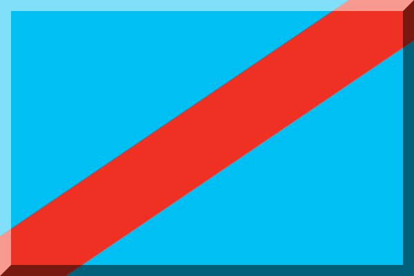 Fișier:Azzurro con diagonale Rosso.svg
