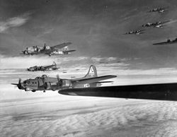 B-17Gs 381st BG en route to target c1944.jpg