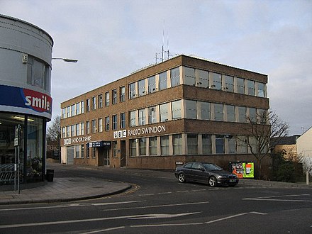 BBC Radio Wiltshire's building in Swindon