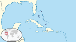 Bahamalar haritadaki konumu