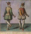 1. La gaillarde, danseurs milanais (1580)