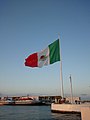 Bandera monumental in San Miguel de Cozumel