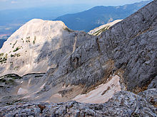 The Banski Suhodol Glacier in July 2012 Banski Suhodol Glacieret July 2012.jpg