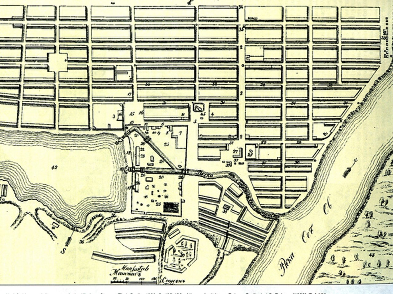 Карта 1826 года