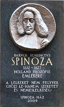 Baruch Spinoza Wikiquote