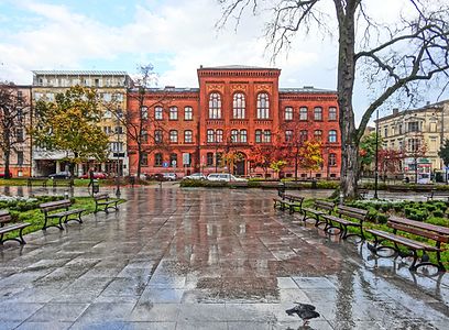 View from Plac Wolnosci