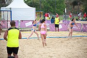 Deutsch: Beachhandball bei den Olympischen Jugendspielen 2018; Tag 5, 10. November 2018; Mädchen, Platzierungsrunde - Mauritius-Hongkong 0:2 English: Beach handball at the 2018 Summer Youth Olympics at 11 October 2018 – Girls Consolation Round – Mauritius-Hong Kong 0:2