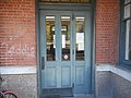 Doorway along the low-level platform.