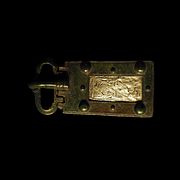 Belt buckle 5-7th century-MCAH Lausanne-On display 5