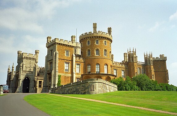 Belvoir Castle in Leicestershire, England