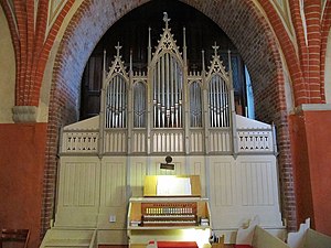 Bentwisch-Volkenshagen, Dorfkirche, Orgel.jpg