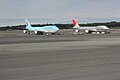 Boeing 747-400 at Ted Stevens Anchorage International Airport