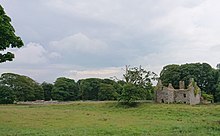 A ruined house