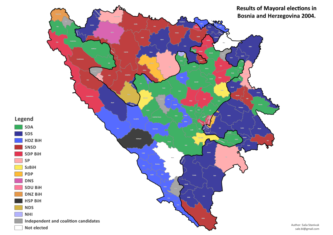 2004 Bosnian municipal elections