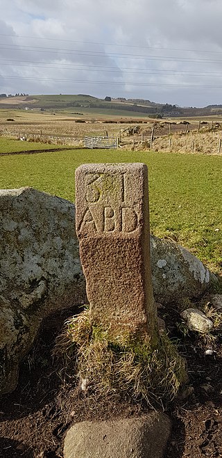 <span class="mw-page-title-main">March Stones of Aberdeen</span> Boundary marker stones