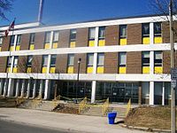 Future home of Bloor Collegiate at Brockton, effective September 2017. Brockton HS.JPG