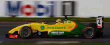 Bruno Senna drives a Dallara F304 Formula Three car during a support race at the 2006 Australian Grand Prix Bruno Senna 2006 Australian Grand Prix-3.jpg