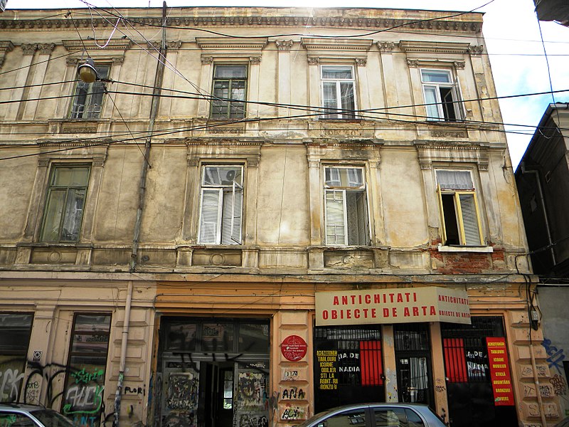 File:Bucuresti, Romania, Strada Blanari nr. 3, sect. 3 (casa).JPG