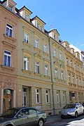 Residential building in closed development